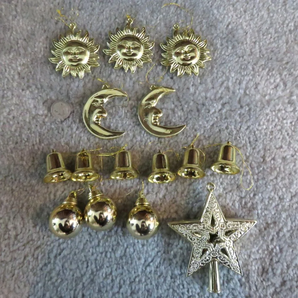 XMAS in July Sale 59 PC Set: 38 Small Ornaments & 21 New Full Sz Glass Ornaments